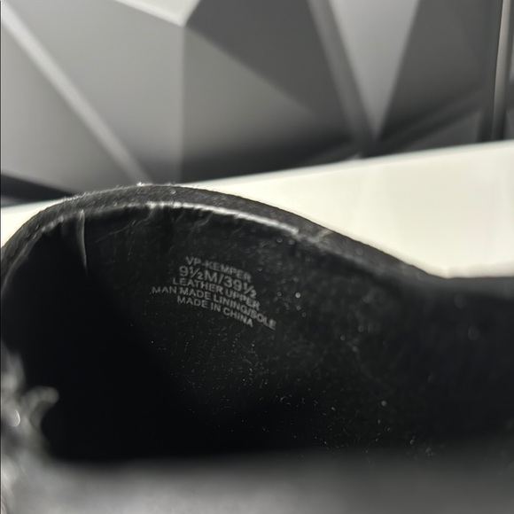 Vince Camuto Black Ankle Booties with Wedge Heel - Picture 7 of 7